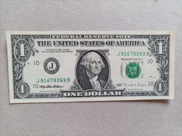 Billete De Estados Unidos De 1 Dólar, UNC - Te Identificeren