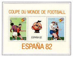 ZAIRE BL48 MNH 1981 - Wereldbeker Voetbal Espana 82 - Ongebruikt