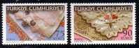 2009 TURKEY TRADITIONAL TURKISH ARTS (OYA NEEDLE EMBROIDERY) MNH ** - Nuevos