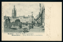 CPA - Carte Postale - Belgique - Roulers - Eglise St Michel Et Grand Place - 1901 (CP20678OK) - Roeselare