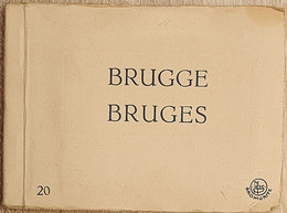 BRUGGE Carnet 20 Photo Nels Bromure, Tous Sont Des Clichés Se Trouvant Sur Diverses Cartes Postales - Brugge