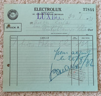 Luxembourg - Facture - Electrolux 1932 - Luxemburgo