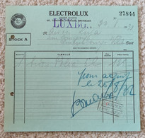 Luxembourg - Facture - Electrolux 1932 - Luxembourg