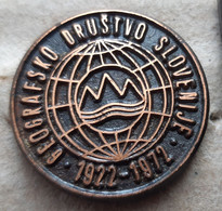 Geographical Society Of Slovenia Pin Badge - Administrations