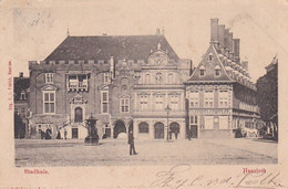 48402Haarlem, Stadhuis. (poststempel 1904)(zie Hoeken Kaart Uit Album) - Haarlem