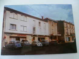 CHABEUIL HOTEL DU COMMERCE PHARMACIE TABAC CAROTTE  VOITURE CITROEN RENAULT WOLKSWAGEN - Andere & Zonder Classificatie