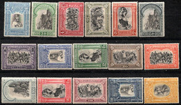 907.PORTUGAL 1928 3rd.INDEPENDENCE SC.437-452 Y.T. 491-506 MNH 4,5 ESC.GUM BLEMISHES - Neufs