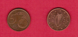 IRELAND  5 EURO CENTS 2002 (KM # 34) #6729 - Irlanda