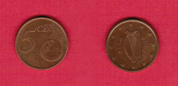 IRELAND  5 EURO CENTS 2002 (KM # 34) #6730 - Ireland
