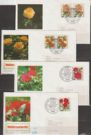 BRD FDC 1982 Nr.1150-1153 Wohlfahrt Gartenrosen ( K 117 )günstige Versandkosten - 1981-1990