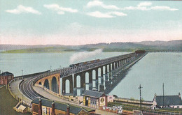 4829  92  Wormit Station And Tay Rail Bridge - Fife