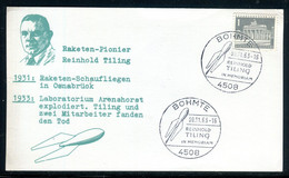 Allemagne - Carte Avec Oblitération Temporaire Sur Reinhold Tiling En 1963  -  F 152 - Brieven En Documenten