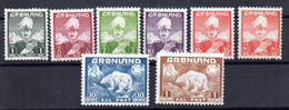 Serie Nº 1/9 Falta 8 Groedlandia - Unused Stamps
