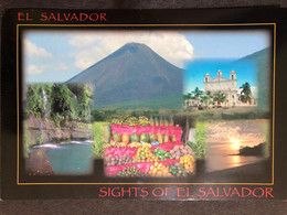 Postcard Views Volcano  El Salvador 2012 - El Salvador