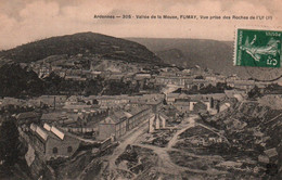 CPA - FUMAY - Vue Prise Des Roches De L'Uf - Edition MTIL - Fumay