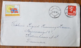 Cover Norge Slidre 1946 Volden Hotell - Cartas & Documentos