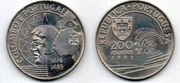 Portugal 200 Escudos 1991 SUP - Portugal