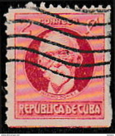 Cuba 1925. ~  YT 185 Non Dentél A D - 2 C. M. Gomez - Usati