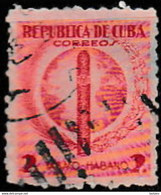 Cuba 1939. ~  YT 258 - Le Cigare - Used Stamps