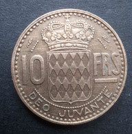 Monaco - Pièce De 10 Francs 1951 - 1949-1956 Alte Francs