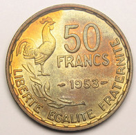 50 Francs Guiraud, 1953, Bronze-aluminium - IV° République - 50 Francs