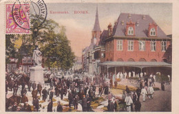 483175Hoorn, Kaasmarkt. 1913. (zie Bovenrand) - Hoorn
