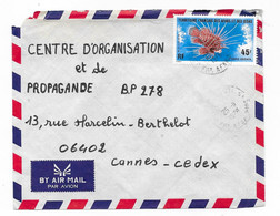 Sur Lettre Par Avion -  TERRITOIRE FRANCAIS DES AFARS ET DES ISSAS - Storia Postale