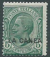 1907-12 LEVANTE LA CANEA EFFIGIE 5 CENT MNH ** - RF26-3 - La Canea