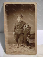 Italia Italy CDV Photo B. RAIMONDI Pavia. Nice Little Boy - Chocolat