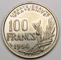 100 Francs Cochet, 1954, Cupro-nickel - IV° République - 100 Francs