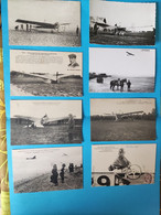 Lot De 16 Cartes Postale De L'aviateur Hubert LATHAM - 5 - 99 Postcards