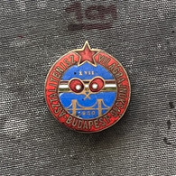 Badge Pin ZN011721 - Table Tennis (Ping Pong) Hungary Budapest World Championship 1950 - Tischtennis