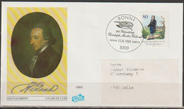 BRD FDC 1983 Nr.1183 250. Geb. Christoph Martin Wieland ( D 6781 )  Günstige Versandkosten - 1981-1990