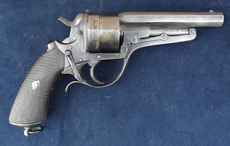Bon Revolver Galand à Extracteur Automatique Modèle 1868 Second Type - Armes Neutralisées