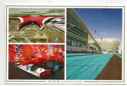 FERRARI WORLD. YAS ISLAND. ABU DHABI: The First Ferrari Theme Park In The World. Postcard Sent To Andorra - Emirats Arabes Unis