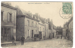 37 - REUGNY +++ La Place +++ - Reugny