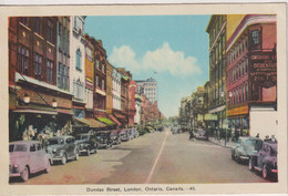 CANADA - Dundas Street London, Ontario.  1943 Message - Londen