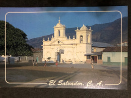 Postcard Cítala Church 2012 ( Boy Scout Stamps) - El Salvador