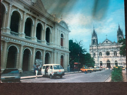 Postcard Santa Ana Church 2012 ( Santa Ana Church Stamps) - El Salvador