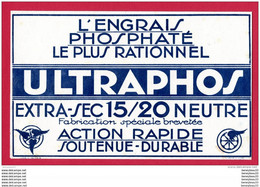 BUVARD 23,3 Cm X 14,5 Cm (Réf : A593) L'ANGRAIS PHOSPHATÉ ULTRAPHOS EXTRA-SEC 15/20 NEUTRE ACTION RAPIDE - Agriculture