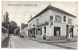 EZANVILLE - La Grande Rue - Pompe à Essence - Ezanville