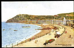 Aberystwyth The Promenade And Sands Salmon - Contea Sconosciuta