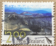 New Zealand 2003 Tourist Attractions Tongariro National Park $2.00 - Used - Gebruikt