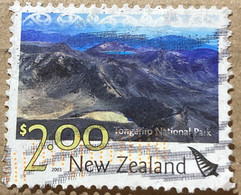 New Zealand 2003 Tourist Attractions Tongariro National Park $2.00 - Used - Gebruikt