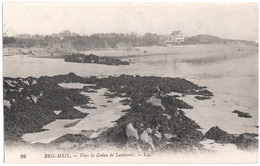 LOT 2 CPA DE BEG-MEIL  (FINISTERE)  VERS LA GREVE DE LANTECOST. PYRAMIDE DE LA PLAGE - Beg Meil