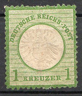 ALLEMAGNE - (Empire) - 1872 - N° 20 - 1 K. Vert-jaune - (Aigle En Relief) - Ongebruikt