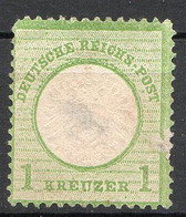 ALLEMAGNE - (Empire) - 1872 - N° 20 - 1 K. Vert-jaune - (Aigle En Relief) - Nuevos