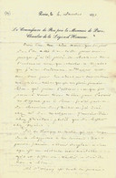 1839 LETTRE POSTE RESTANTE Moulins Par D'Origny  COMMISSAIRE DU ROI Près  Monnaie De Paris Ch.  Légion D’Honneur - Historische Dokumente