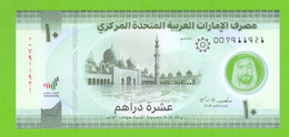 UNITED ARAB EMIRATES 10 DIRHAMS 2022  P-37 UNC - Emirati Arabi Uniti