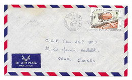 Sur Lettre Par Avion NOUMEA - 1977 - Storia Postale